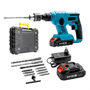 Lithium-ion electric hammer drill Drilling holes in walls, installing expansion <b>screws</b>, concrete electric tools, construction - Product Image 1