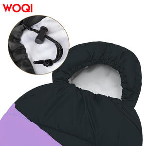Saco de dormir ultraligero e impermeable Woqi para adultos, para clima frío, de nailon, 2000g, violeta, personalizable - Product Image 2