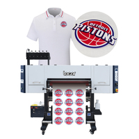 Impresora UV Textil DTF Locor de 70 cm, Impresión de Logotipos en Relieve 3D, Etiquetas para Bolsas, Prendas, Zapatos, Jeans, Camisetas