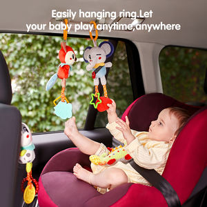 <span class=keywords><strong>Tumama</strong></span> Kids Plush Baby Bed Sonajero colgante Cuna y asiento de coche Juguete Animal Soft Baby Stroller Toys Sensory Hanging Rattle Toy Set - Product Image 4