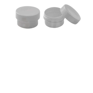 Pot en plastique PP vide de 30 ml et 50 ml, pot rond plat pour crème hydratante, pot en plastique PP pour crème - Product Image 1