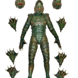 Figurine articulée NECA Universal Monsters Creature From the Black Lagoon Fishman en PVC de 7 pouces, modèle en boîte colorée - Product Image 5