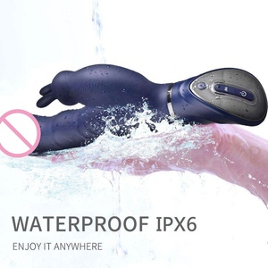 Vibradores de Dildo, Juguetes Sexuales para Mujeres, Dildos, Juguetes para Adultos, Vibrador de Conejo para Punto G, Estimulador Clitoriano de Silicona, Juguete Sexual - Product Image 4