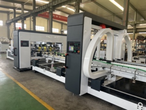 Nueva Máquina Automática de Alta Velocidad 2600 para Plegado, Encolado y Cosido, Fabricante de Cajas de Cartón Corrugado - Product Image 5