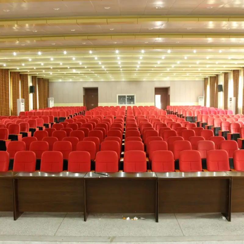 Chaise de salle de conférence, taille de siège standard, mobilier de hall