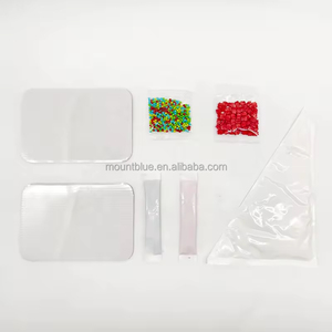 180g phô mai bơ bánh sandwich Santa Claus kéo xe hình con nai sừng tấm bánh quy hộp túi bao bì Munchy giáng sinh cán quá trình Mặn Ngọt - Product Image 3