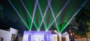 Projecteur laser d'effets de scène DJ extérieur IP65 étanche, RVB couleur pleine, animation, 25W 31W, pour spectacle lumineux - Product Image 4