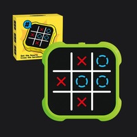 Vente chaude De Poche Électrique Puzzle Jeu Tic Tac Toe Jouet Éducatif Road Trip Activités pour Cadeaux D'anniversaire pour Enfants Adultes