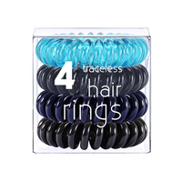Set de 4 bandes élastiques de Yoga en spirale, 70 couleurs, sans trace, fil de téléphone, attaches de cheveux, offre spéciale,