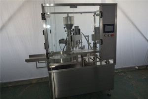 Giá tốt nhất tự động rót chai đóng nắp đa chức năng thiết bị chai thủy tinh Máy chiết rót bột - Product Image 2