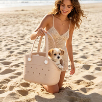 Sac de transport pliable semi-circulaire en EVA respirant et portable pour chat et chien, capacité 7 kg, couleur unie, compatible voiture