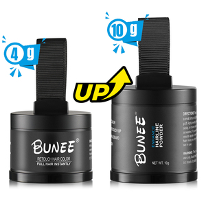 BUNEE 14 renkler OEM su geçirmez 4g 6g kapak grery saç kalın sakal kök Touch Up Hairline toz - Product Image 1