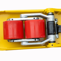 Transpaleta Hidráulica Manual Resistente, Transpaleta Manual de Bajo Ruido, Carretilla para Carga Pesada, Transporte Logístico de Almacén