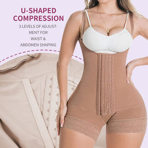 Faja colombiana de compresión postquirúrgica BBL, fajas moldeadoras <span class=keywords><strong>colombianas</strong></span>, body moldeador de etapa 2 para abdominoplastia - Product Image 3
