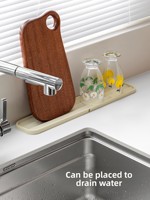 LANZYLO Support de rangement pour couvercles de casseroles, étagère de table, support en silicone pour spatules et couvercles de cuisine