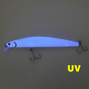 Señuelo Artificial Rígido Tipo Wobbler 160mm 30g Profundidad de Buceo 0.5-1.5m Minnow Flotante con Recubrimiento UV que Brilla para <span class=keywords><strong>Pesca</strong></span> de Atún en Agua <span class=keywords><strong>Salada</strong></span> - Product Image 4