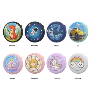 Étui de protection en silicone anti-perte avec clip broche motif dessin animé mignon compatible avec support dissimulé <span class=keywords><strong>AirTag</strong></span> pour enfants - Product Image 3