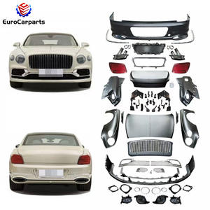 Pour Flying Spur <span class=keywords><strong>2020</strong></span> avant les dernières pièces de carrosserie automobile ancienne à nouvelle mise à niveau pare-chocs Facelift avec découpes d'échappement en plastique - Product Image 1