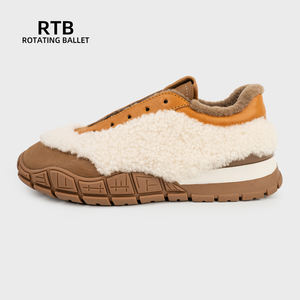 Зимние противоскользящие зимние ботинки из овечьей шерсти - Product Image 2