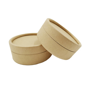 Customized tea paper tube food grade cardboard cylinder container tea round box packaging