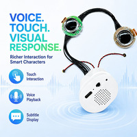 Module d'affichage intelligent IA OEM pour usines de jouets avec double caméra, Q&A vocal, Wi-Fi, BLE, micrologiciel personnalisé et production en série