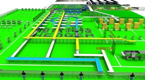 Convoyeur courbé pour la transformation de la viande destiné aux abattoirs, manipulation du porc et du bœuf - Product Image 4