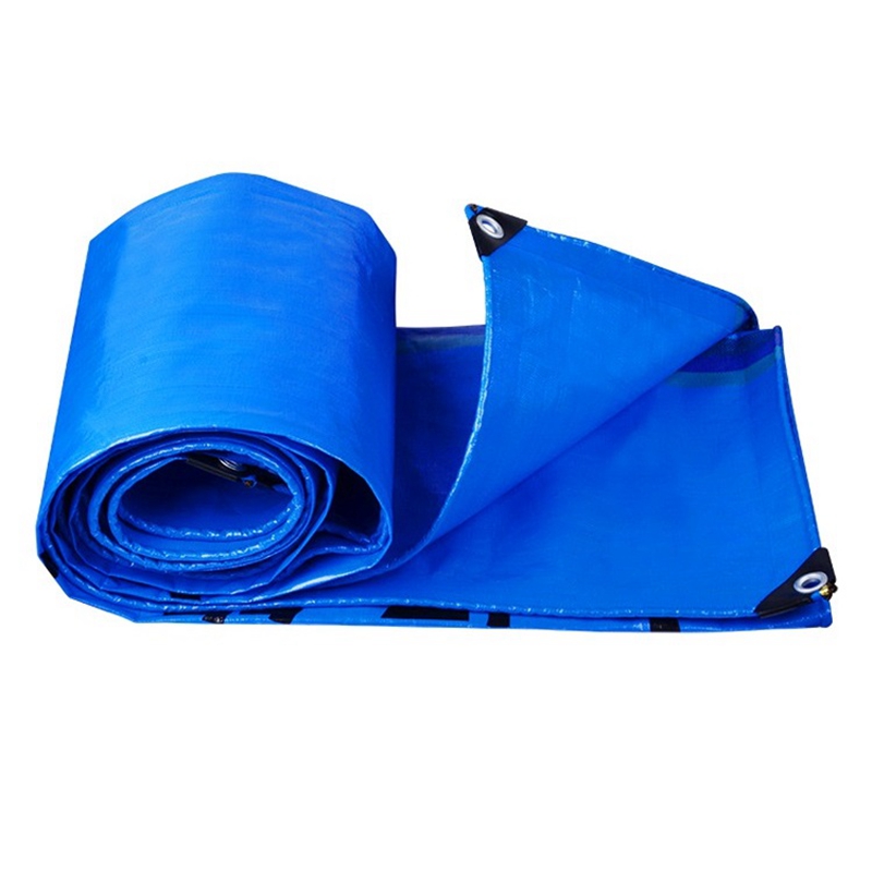 High Quality Customizable PE Tarpaulin Tent Warp Knitted Woven Style Plain Coated Waterproof Retardant Other Fabric Tarpaulin