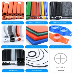 Strisce di Guarnizione in Schiuma Colorata di Forme Speciali, Inodore, Resistenti ad Alte e Basse Temperature, Impermeabili in Silicone - Product Image 2