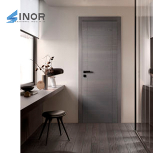 Cadre de porte en bois laqué blanc massif moderne de haute qualité, résistant au feu, pour chambre à coucher, salle de bain, cuisine, entrepôt - Vente en gros d'usine - Product Image 6