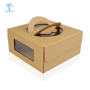 Customization Kraft Paper <b>Box</b> Food <b>Cupcake</b> Lunch Birthday Cake Packaging - Product Image 2