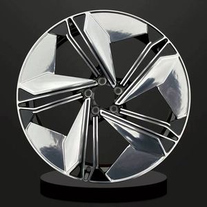 Llanta forjada para <span class=keywords><strong>Etron</strong></span> GT RS Q8 Q7 Q5 19 21 22 23 Llantas de aleación deportiva de lujo Silver Future Technology para Audi - Product Image 5