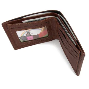 Nouveau portefeuille en pu pour hommes court motif litchi portefeuille plusieurs positions de sac à main de carte grande capacité mince sac à carte pince à billets