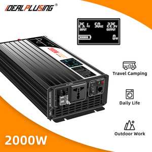 <span class=keywords><strong>Inverter</strong></span> Solare a Onda Sinusoidale Pura 2000W Personalizzabile, da 12V 24V 36V 48V 60V 72V 84V 96V 110V 220V <span class=keywords><strong>DC</strong></span> a 110V 120V 220V <span class=keywords><strong>240V</strong></span> <span class=keywords><strong>AC</strong></span> - Product Image 4