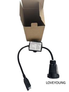 Nouveau coupleur de contrôleur en nylon USA 4 broches vers EUR 7 broches pour voitures avec connexion sécurisée - Product Image 6