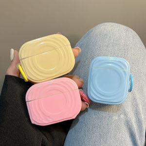 Vagues colorées Simple <span class=keywords><strong>pas</strong></span> <span class=keywords><strong>cher</strong></span> en gros nouveau Style couverture d'écouteur pour <span class=keywords><strong>Airpods</strong></span> 1 <span class=keywords><strong>2</strong></span> Pro 2e génération et 3 accessoires de casque de qualité - Product Image 1