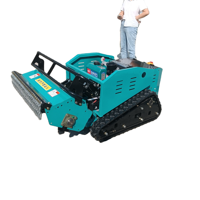 Autonomous Remote-controlled Robot Lawn Mower, Small Lawn Mower for Farms and Gardens