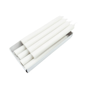 Bâton à cire en paraffine blanche, bougie bon marché pour dîner de ménage à la vente - Product Image 6