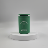 Pot d'emballage alimentaire personnalisé en PEHD de qualité alimentaire, pot en plastique pour suppléments, médicaments, poudre protéinée avec bouchon à vis