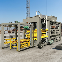 Presse hydraulique lourde entièrement automatique QT8-15 pour blocs de ciment et briques en cendres volantes, alimentation électrique pour la fabrication de matériaux de construction