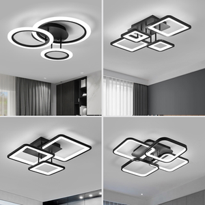 Lámpara de <span class=keywords><strong>Techo</strong></span> LED Nórdica Moderna y Minimalista para Sala de Estar, <span class=keywords><strong>Comedor</strong></span> y Dormitorio, Estilo Lujoso y Ligero, en Oferta - Product Image 3