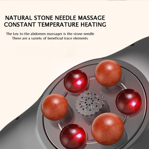 Cinturón de masaje eléctrico para el cuidado del cuerpo, máquina masajeadora infrarroja para el abdomen con calor para la relajación de la comodidad dirigida a la cintura - Product Image 3