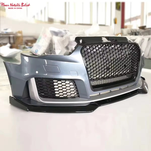 Kit Carrozzeria Stile RS3 con Paraurti Anteriore, Griglia Nera e Labbro Anteriore per <span class=keywords><strong>Audi</strong></span> <span class=keywords><strong>A3</strong></span> S3 8V 2013 <span class=keywords><strong>2014</strong></span> 2015 2016 - Product Image 3