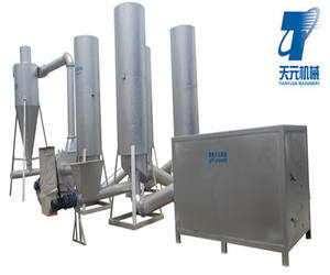 Séchoir à sciure de bois certifié CE/ISO, écologique, type Yankee Dryer, à flux d'air cylindrique, avec garantie d'un an - Product Image 1