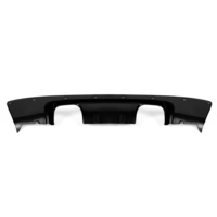 Diffuseur de pare-chocs arrière bicolore style CSL en fibre de carbone pour BMW 01-06 E46 M3
