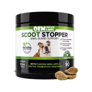 Usine en gros Pet soins de santé suppléments chien glande anale mâche doux pour prévenir la récurrence des problèmes de la glande anale - Product Image 1