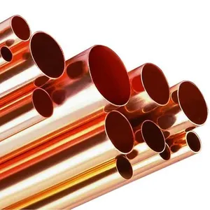 High grade resistant to heating and cooling 7/8" flexible corrugated copper pipe for water and steams