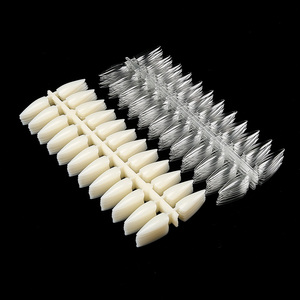 240 faux ongles stiletto transparents naturels pour présentation, carte de couleurs pour la pratique, nuancier de vernis gel, outil de démonstration pour salon de manucure et nail art, avec sac - Product Image 6