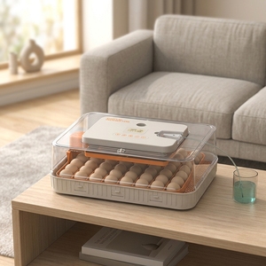 Incubatrice Elettrica Automatica per 56 Uova, Piccola Incubatrice Automatica per <span class=keywords><strong>50</strong></span> Uova, Vendita Diretta dalla Fabbrica WONEGG - Product Image 1