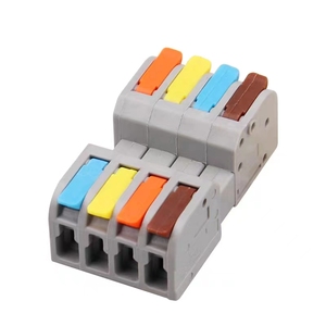 221-412 dây để dây khối thiết bị đầu cuối 1 2 3 4 5 6 7 8 9 12 pin tái sử dụng 32A cao lớn hiện tại dễ dàng hoạt động nhỏ gọn nối - Product Image 2