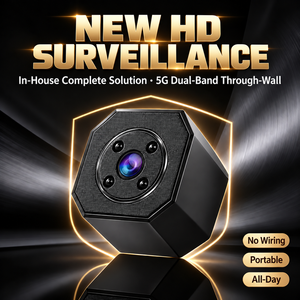 กล้องวงจรปิดไร้สาย INNOVN Mini WiFi ความละเอียด 1080P HD พร้อมระบบมองเห็นในเวลากลางคืน ตรวจจับความเคลื่อนไหว รองรับ Dual Band ติดตั้งด้วยแม่เหล็ก - Product Image 3